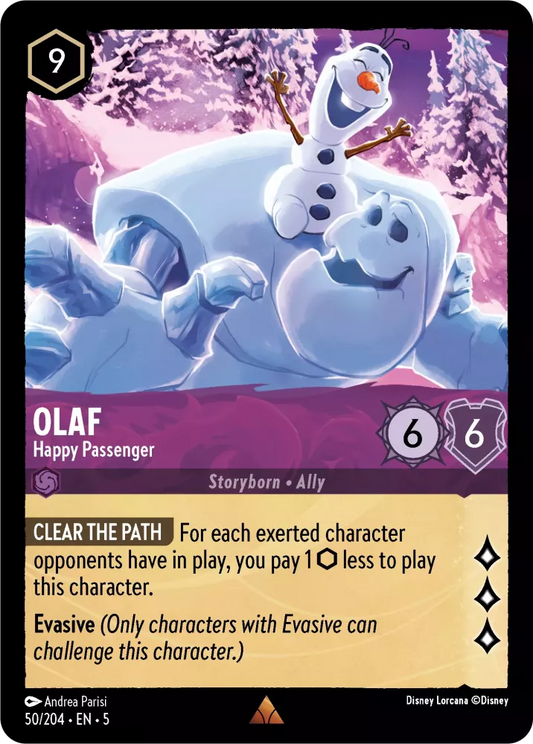 Set 5-050 | Olaf - Happy Passenger | Rare