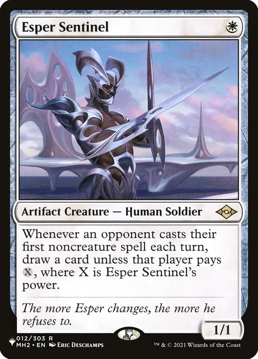 MH2-12 Esper Sentinel (The List) | Rare (EN)