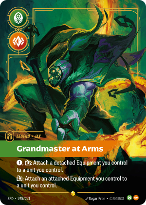SFD-245/221 | Grandmaster at Arms | Showcase