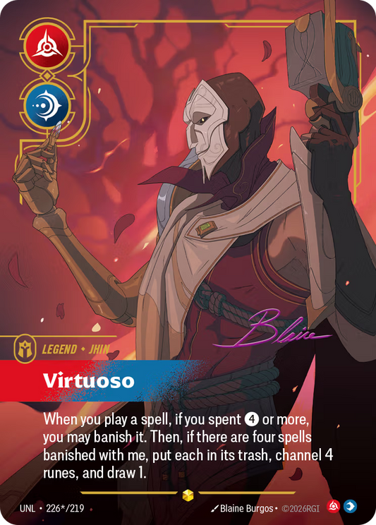 UNL-226*/219 Jhin - Virtuoso (Signature) | Showcase