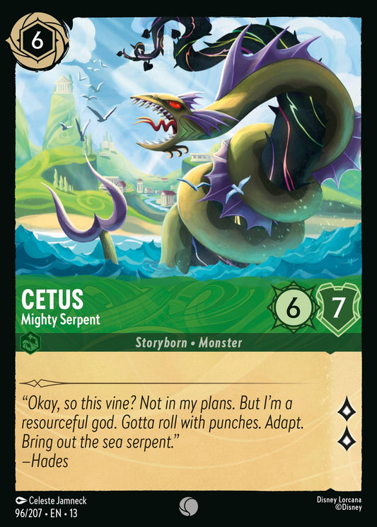 Set 13-96 Cetus - Mighty Serpent | Common