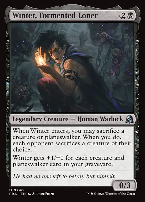 FRA-240 Winter, Tormented Loner | Uncommon (EN)
