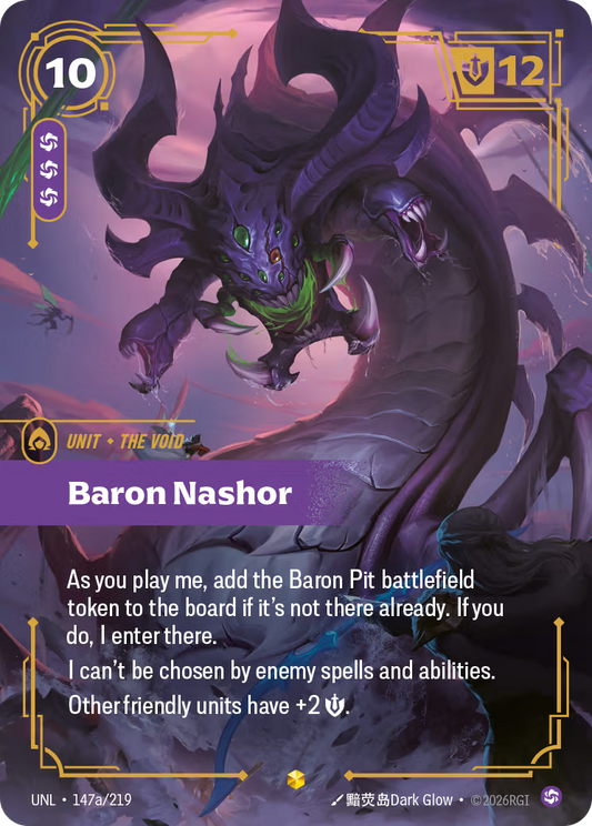 UNL-147a/219 Baron Nashor (Alternate Art) |Showcase
