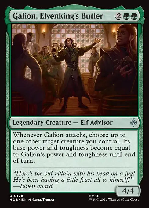 HOB-125 Galion, Elvenking's Butler | Uncommon (EN)