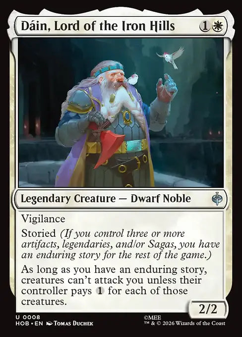 HOB-008 Dain, Lord of the Iron Hills | Uncommon (EN)