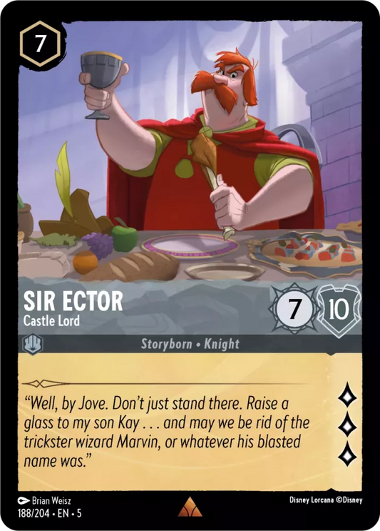 Set 5-188 | Sir Ector - Castle Lord | Rare