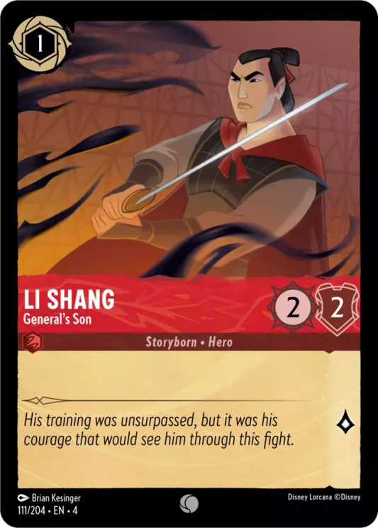 Set 4-111 | Li Shang - General's Son | Common