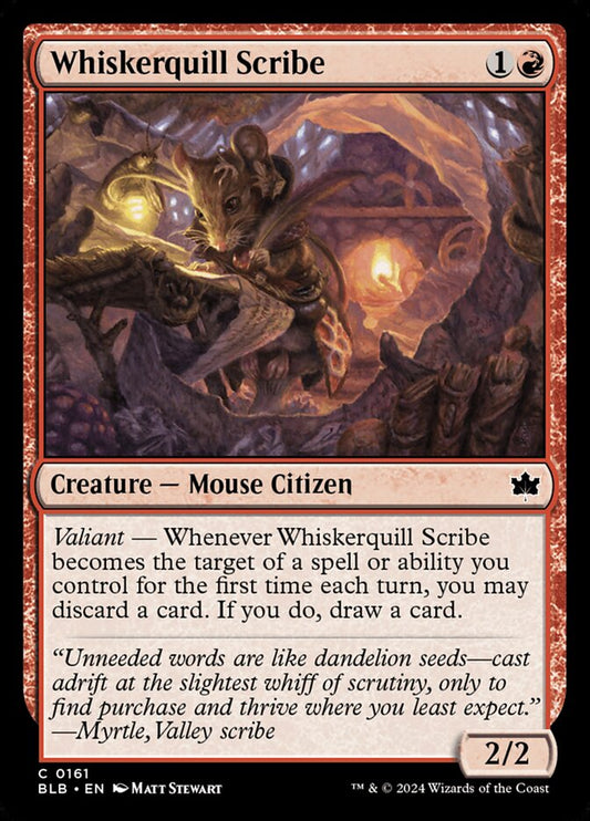 BLB-0161 | Whiskerquill Scribe | EN  | - | Non-Foil