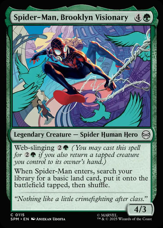 SPM-0115 | Spider-Man, Brooklyn Visionary | EN  | C | Non-Foil