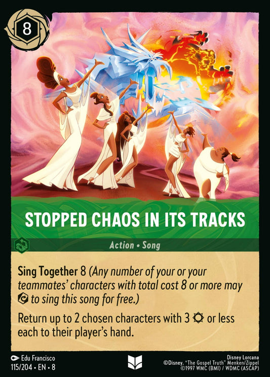 Set 8-115 | Stopped Chaos in Its Tracks | Uncommon