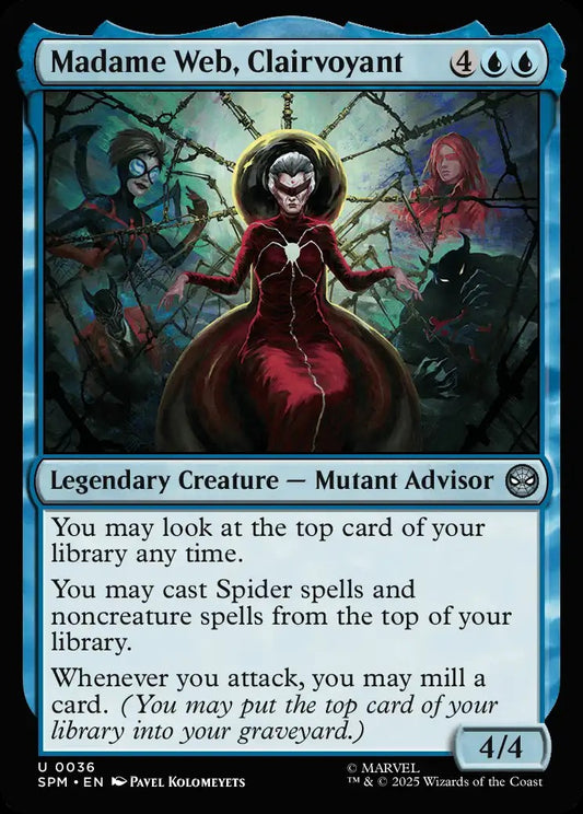 SPM-036 Madame Web, Clairvoyant | Uncommon (EN)
