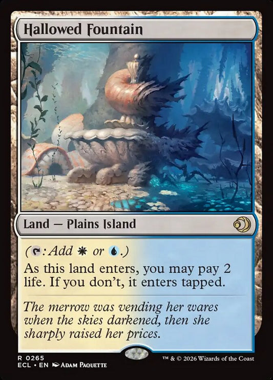 ECL-0265 | Hallowed Fountain | EN  | - | Foil