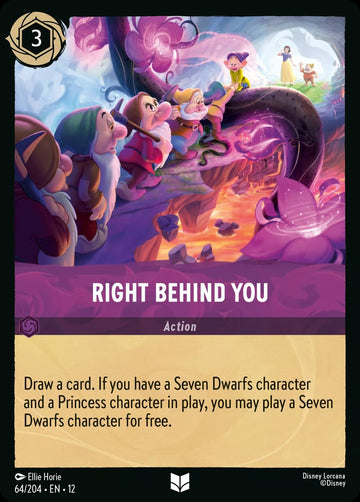 Set12-064 | Right Behind You | Uncommon | Non-Foil