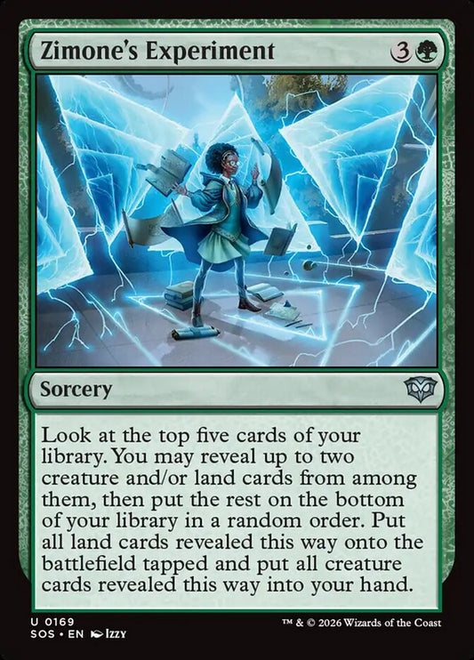 SOS-169  Zimone's Experiment -EN- U (Non-Foil)
