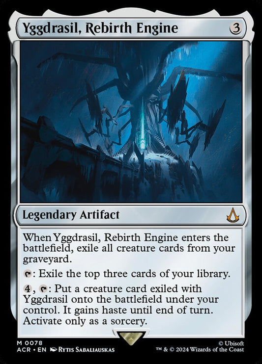EN | Yggdrasil, Rebirth Engine | Foil | ACR-78