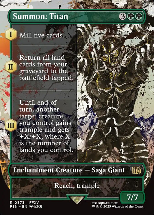EN | Summon: Titan| Foil| FIN-373