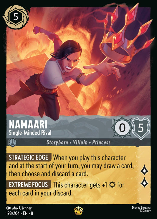Set 8-198 | Namaari - Single-Minded Rival | Legendary