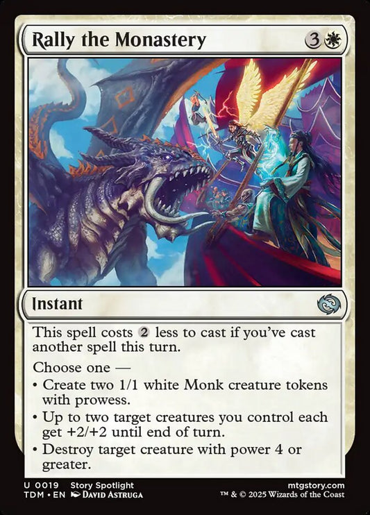 TDM-0019 | Rally the Monastery | EN  | - | Non-Foil