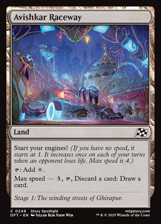 DFT-0249 | Avishkar Raceway | EN  | - | Foil