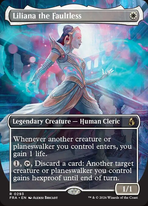 FRA-293 Liliana the Faultless (Borderless) | Rare (EN)