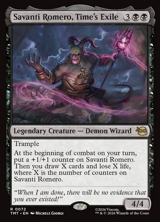 EN | Savanti Romero, Time's Exile| Foil| TMT-72