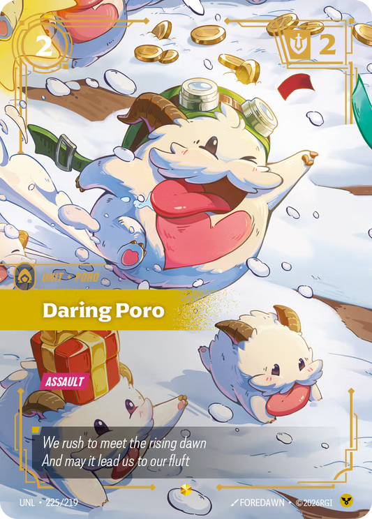 UNL-225/219 Daring Poro (Overnumbered) | Showcase