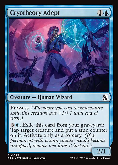 FRA-027 Cryotheory Adept | Common (EN)