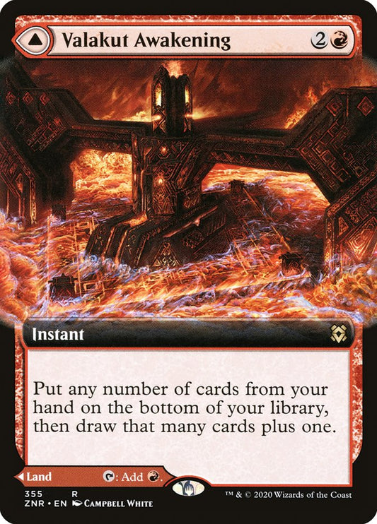 EN | Valakut Awakening // Valakut Stoneforge| Non-Foil| ZNR-355