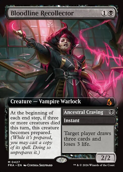 FRA-427 Bloodline Recollector // Ancestral Craving (Extended Art) | Mythic (EN)