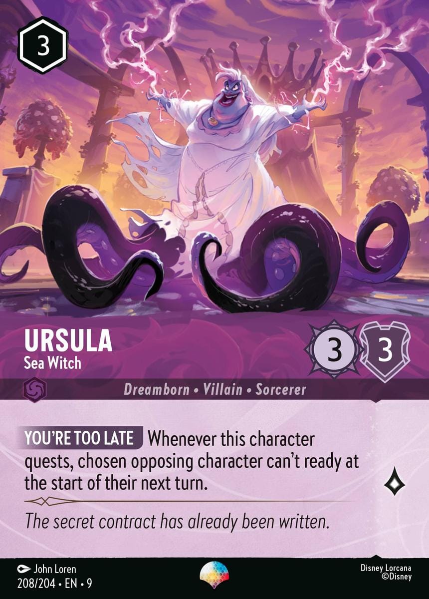 Set 9-208 | Ursula - Sea Witch | Epic