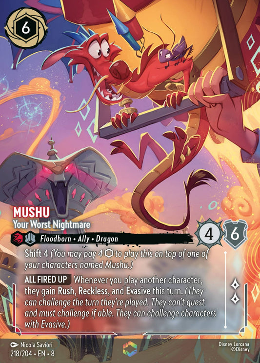 Set 8-218 | Mushu - Your Worst Nightmare | Enchanted