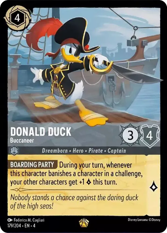 Set 4-179 | Donald Duck - Buccaneer | Legendary