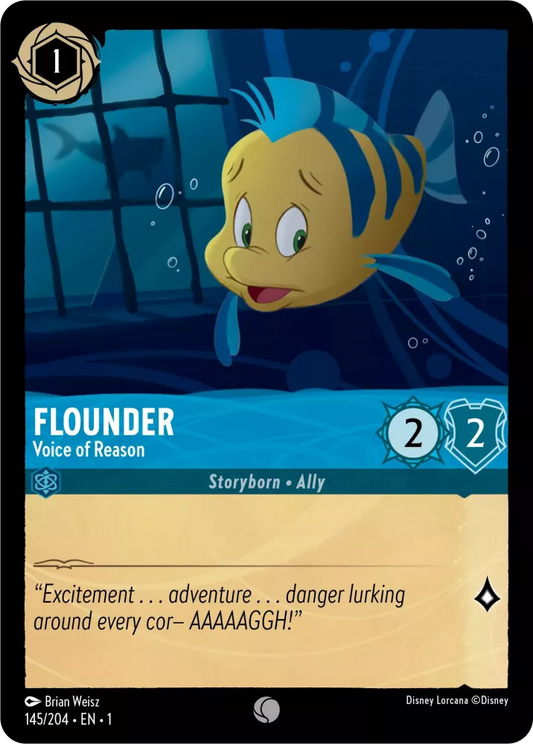 Set 1-145 | Flounder - Voice of Reason |  Common
