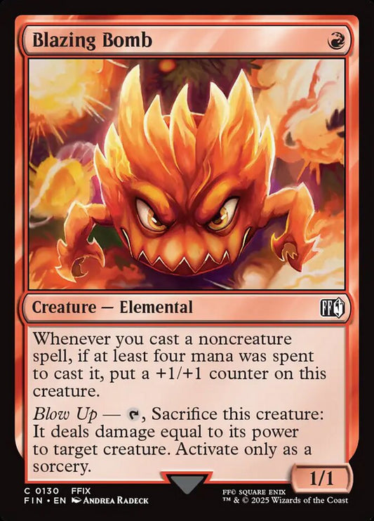 FIN-0130 | Blazing Bomb | EN  | - | Foil