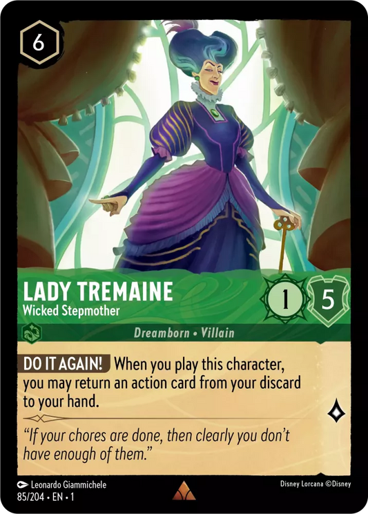 Set 1-085 | Lady Tremaine - Wicked Stepmother |  Rare