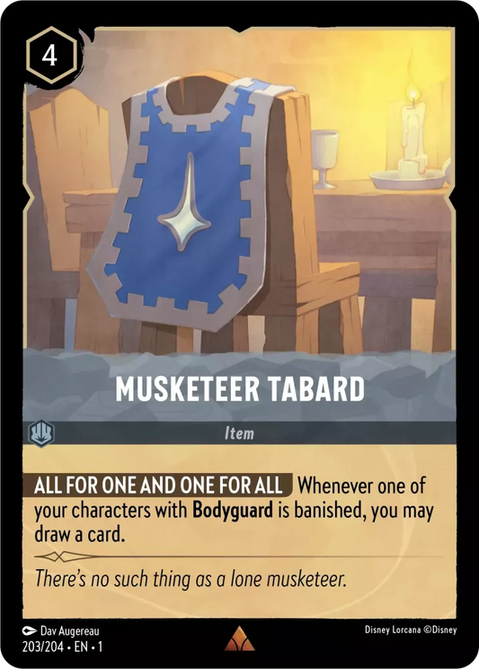 Set 1-203 | Musketeer Tabard |  Rare