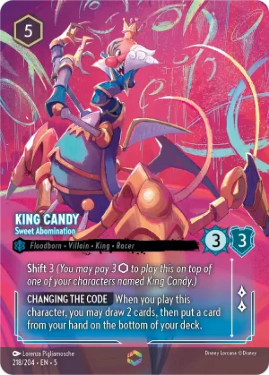 Set 5-218 | King Candy - Sweet Abomination | Enchanted