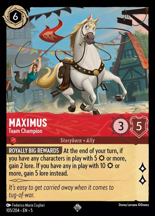 Set 5-105 | Maximus - Team Champion | Super Rare