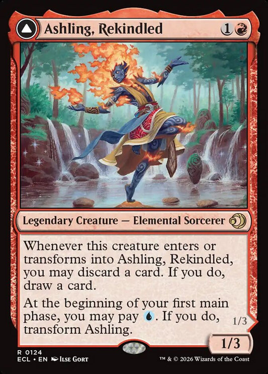 ECL-124 Ashling, Rekindled // Ashling, Rimebound | Rare (EN)