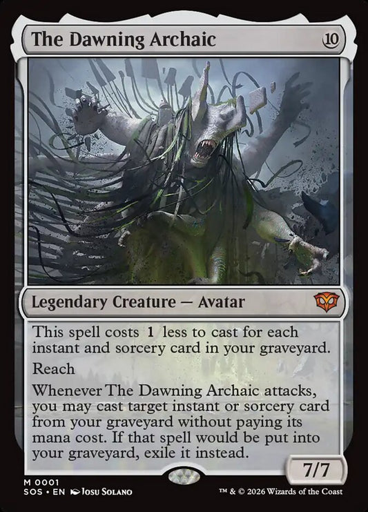 SOS-001  The Dawning Archaic -EN- M (Non-Foil)