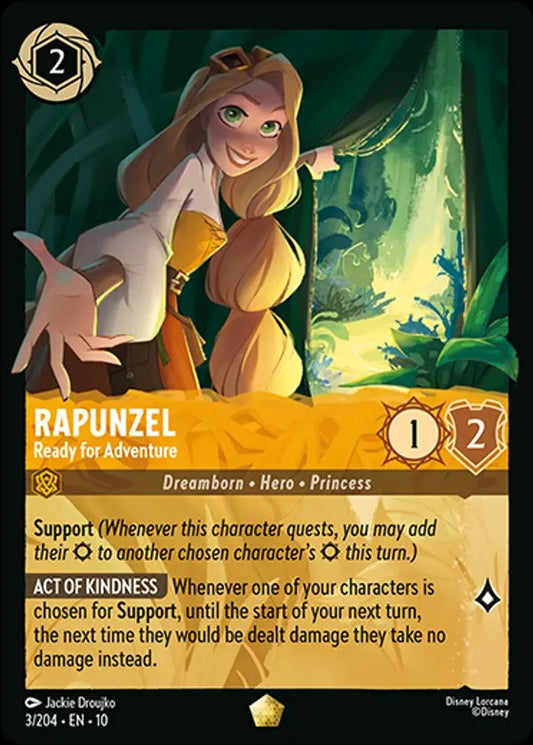 Set 10-003 | Rapunzel - Ready for Adventure | Legendary