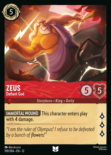 Set12-109 | Zeus – Defiant God | Uncommon | Foil