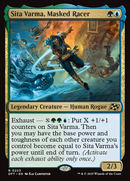 DFT-0223 | Sita Varma, Masked Racer | EN  | - | Non-Foil