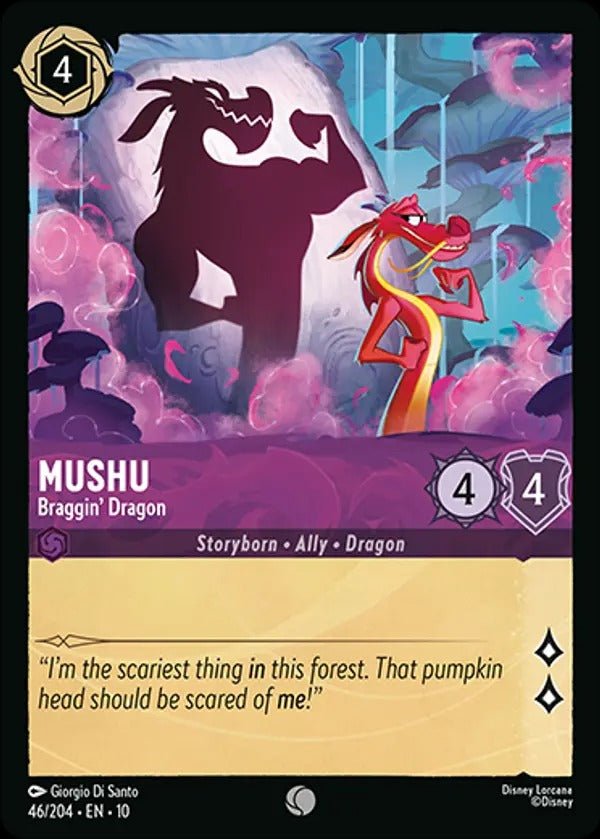 Set 10-046 | Mushu - Braggin' Dragon | Common