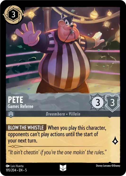 Set 5-195 | Pete - Games Referee | Uncommon