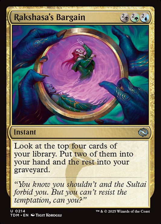 TDM-0214 | Rakshasa's Bargain | EN  | - | Foil