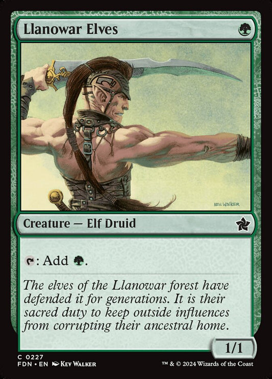 FDN-0227 | Llanowar Elves | EN  | - | Non-Foil