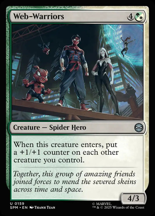 SPM-0159 | Web-Warriors | EN  | U | Foil