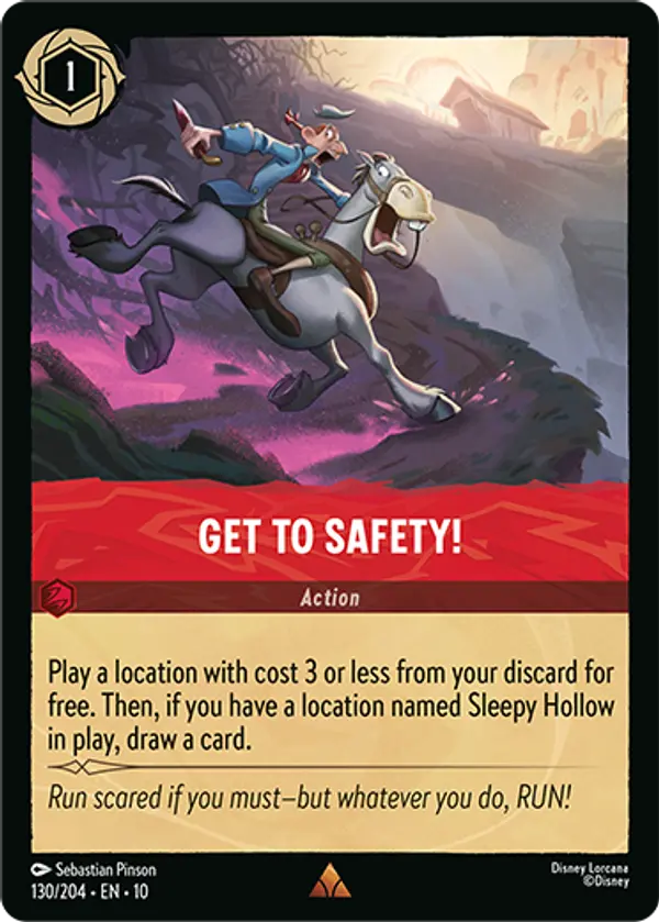 Set 10-130 | Get to Safety! | Rare