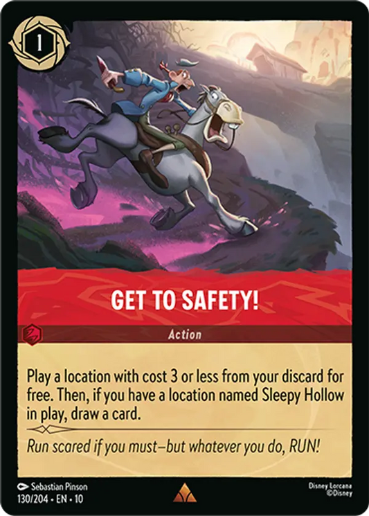 Set 10-130 | Get to Safety! | Rare